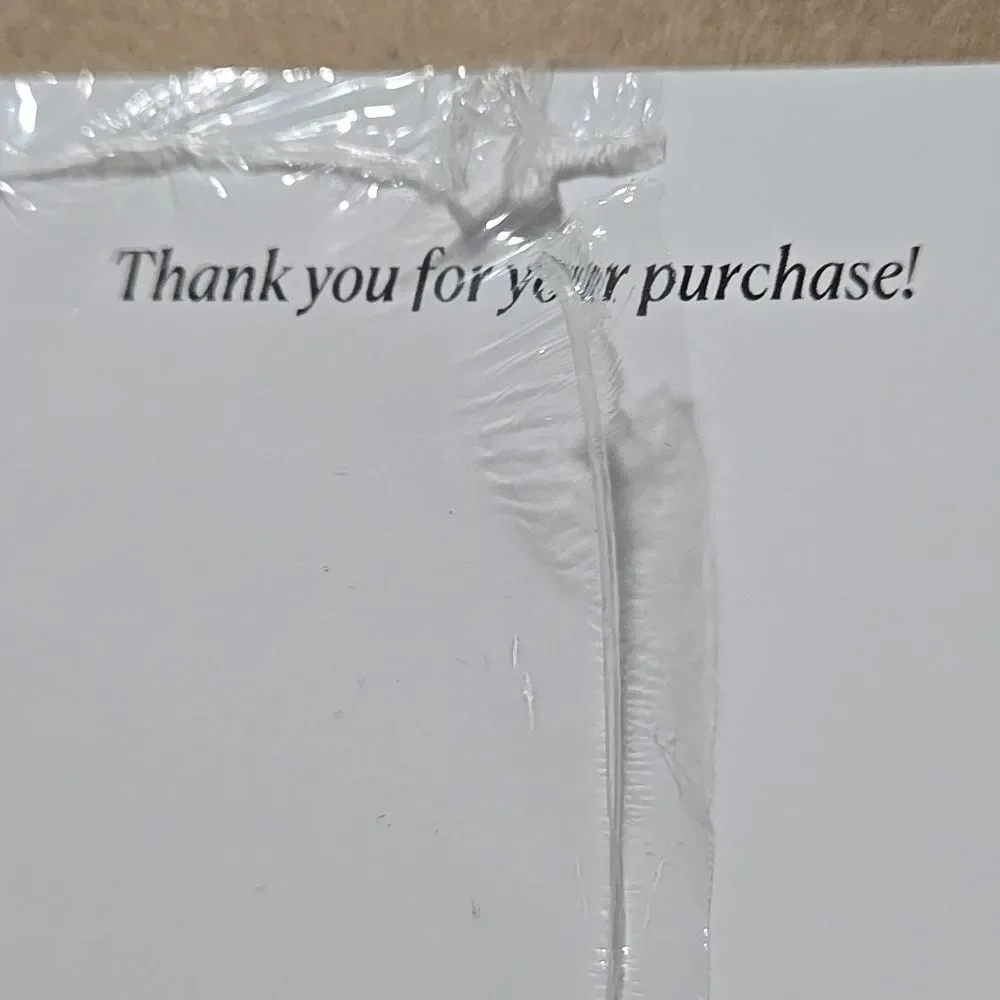 Poahmark Thank You Cheers Cocktail Note Card Set Of 6 Yellow & Pink Office